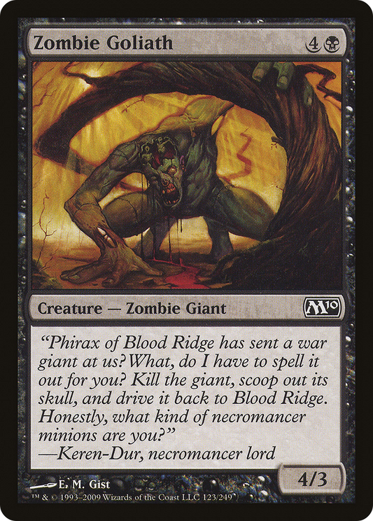 Zombie Goliath (M10-123) (Foil)