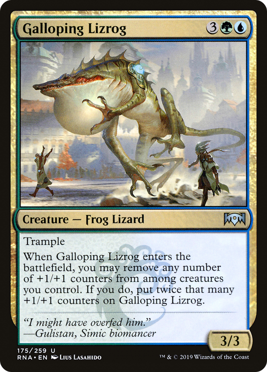 Galloping Lizrog (RNA-175) (Foil)