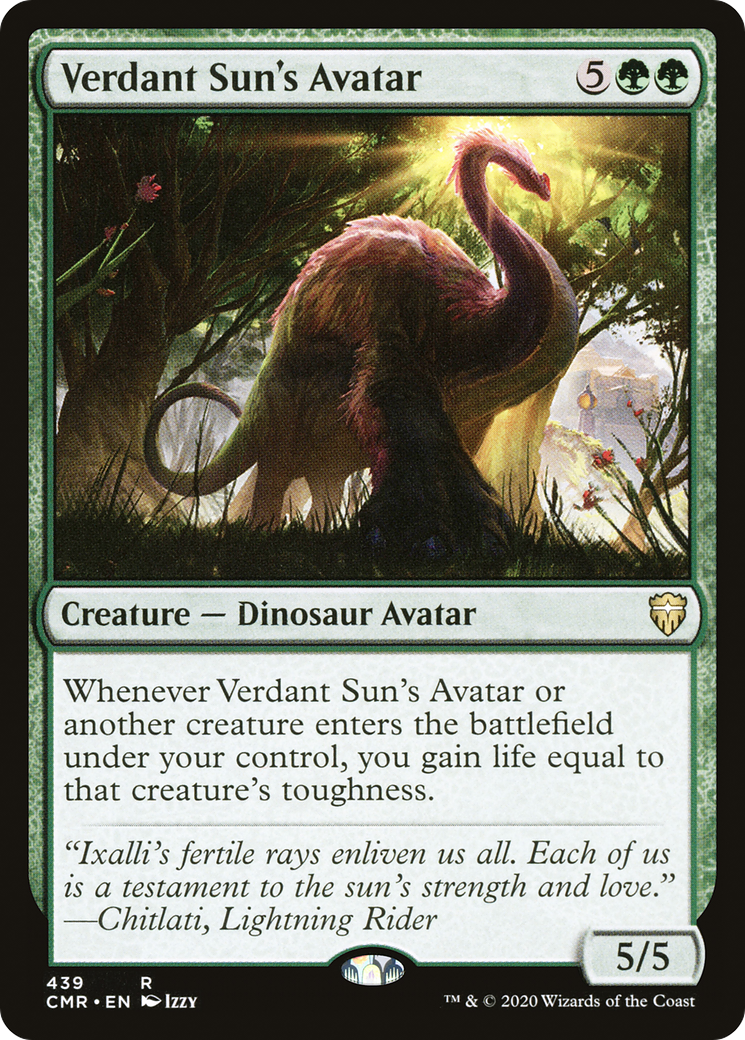 Verdant Sun's Avatar (CMR-439)