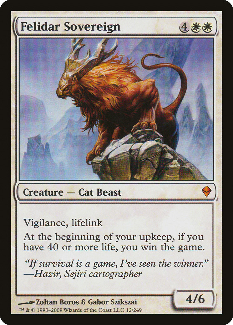 Felidar Sovereign (ZEN-012) (Foil)