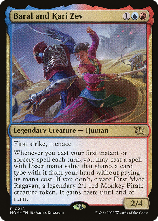 Baral and Kari Zev (MOM-218) (Foil)