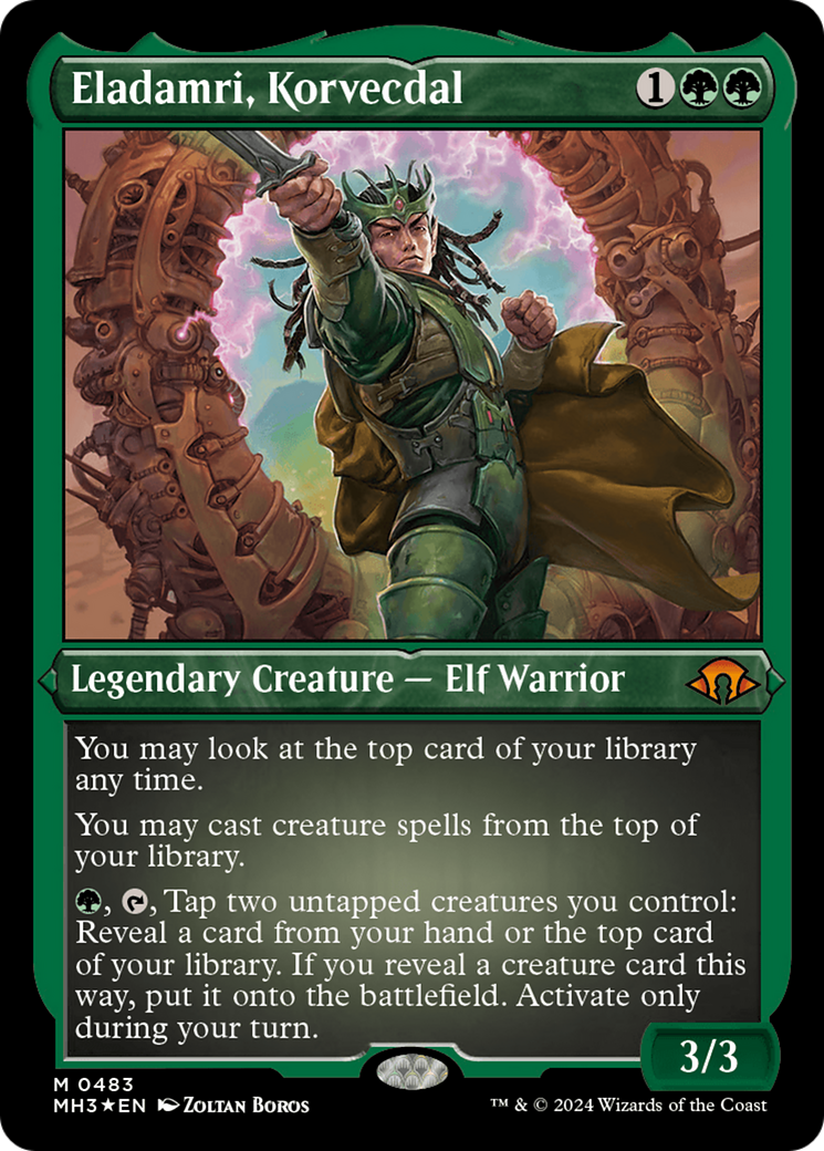 Eladamri, Korvecdal (MH3-483) (Etched Foil)
