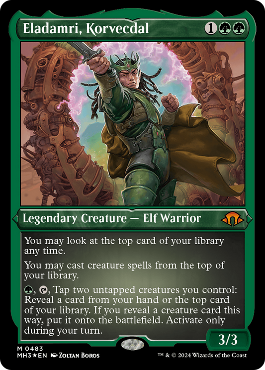 Eladamri, Korvecdal (MH3-483) (Etched Foil)