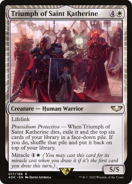 Triumph of Saint Katherine (40K-017)