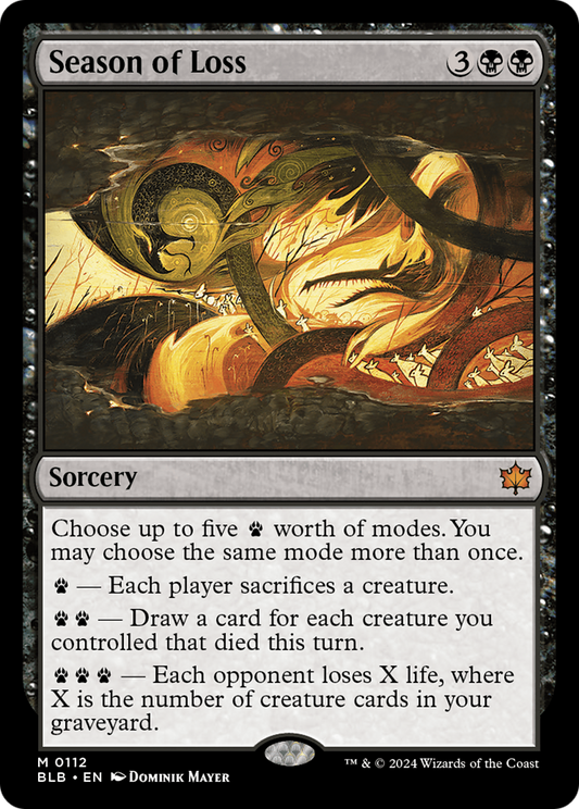Season of Loss (BLB-112) (Foil)
