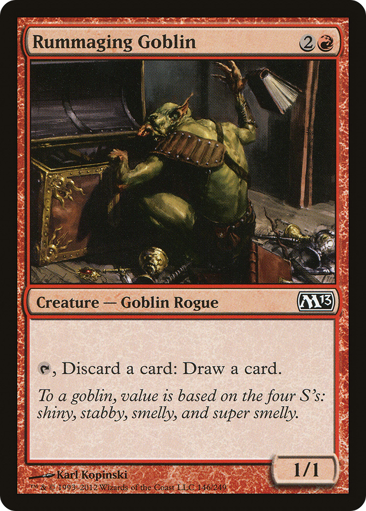 Rummaging Goblin (M13-146)