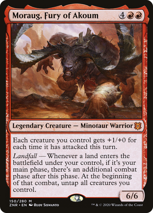Moraug, Fury of Akoum (ZNR-150) (Foil)