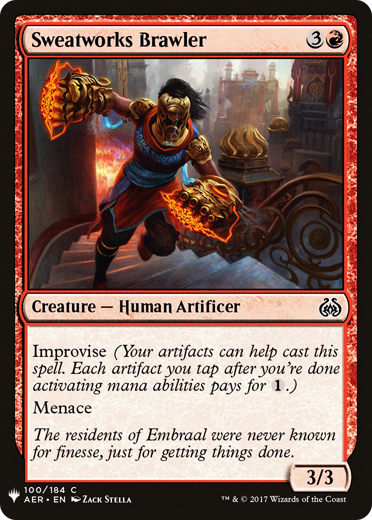 Sweatworks Brawler (LIST-AER-100)