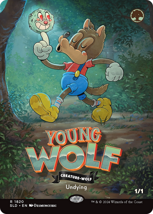 Young Wolf (SLD-1820) (Borderless)