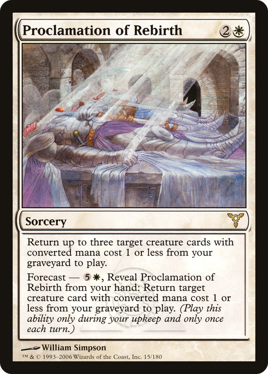 Proclamation of Rebirth (DIS-015) (Foil)
