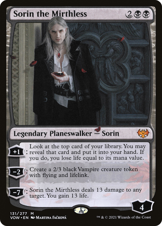 Sorin the Mirthless (VOW-131) (Foil)