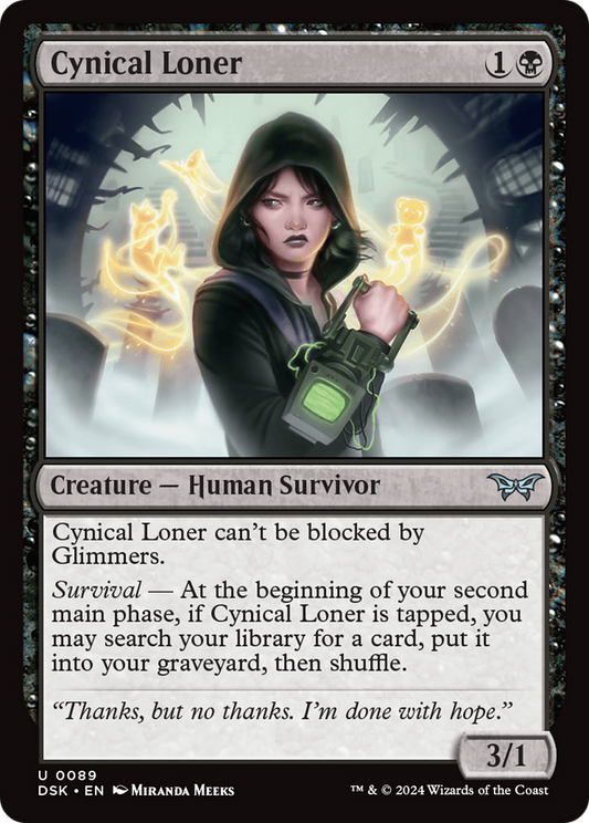 Cynical Loner (DSK-089) (Foil)