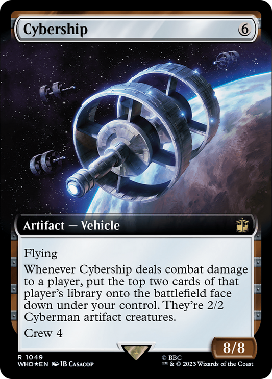 Cybership (WHO-1049) (Extended Art) (Surge) (Foil)