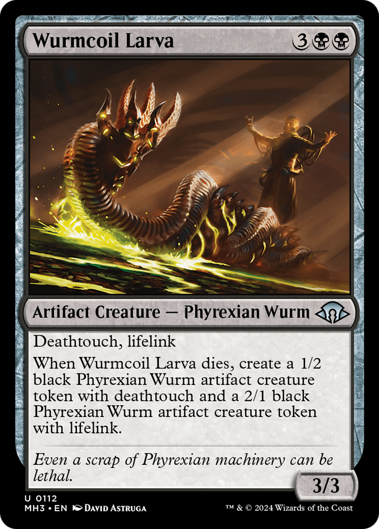 Wurmcoil Larva (MH3-112) (Foil)