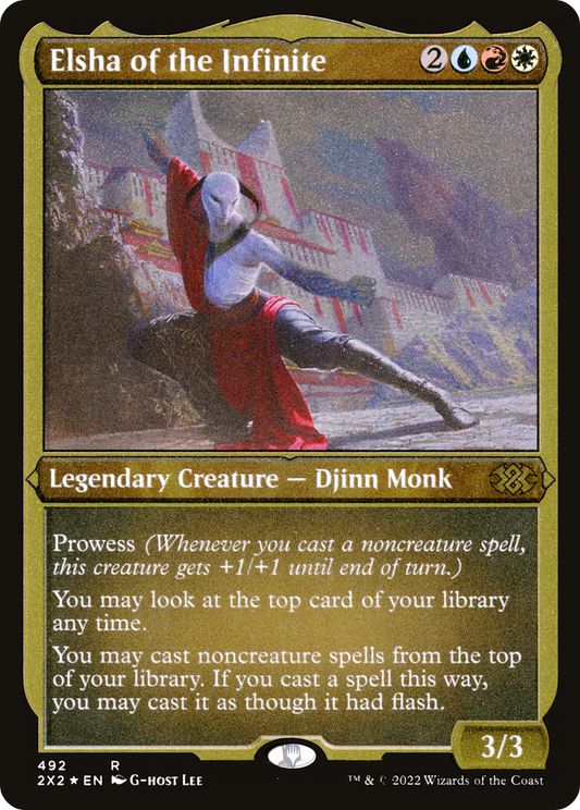 Elsha of the Infinite (2X2-492) (Etched Foil)