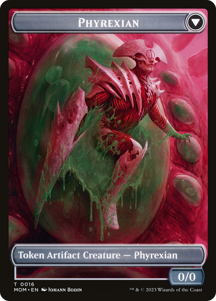 Incubator // Phyrexian Double-Sided Token (TMOM-016) (Foil)