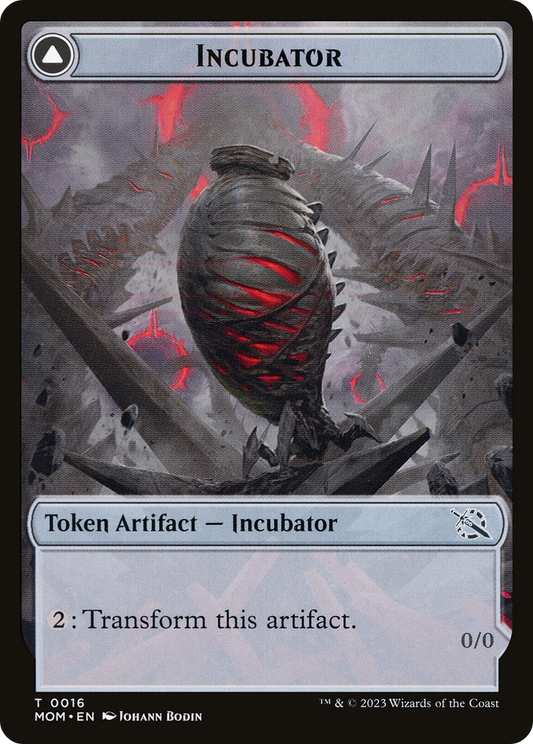 Incubator // Phyrexian Double-Sided Token (TMOM-016) (Foil)