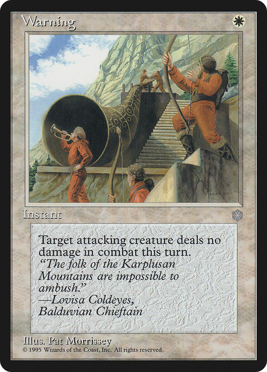 Warning (ICE-055)