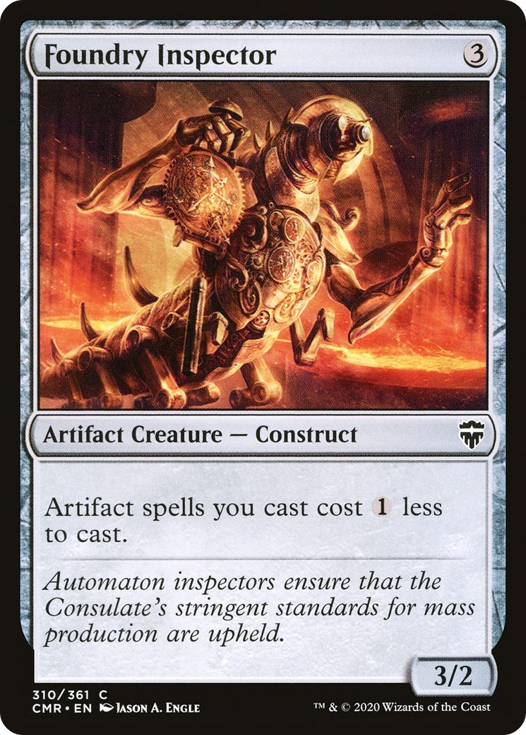 Foundry Inspector (CMR-310) (Foil)