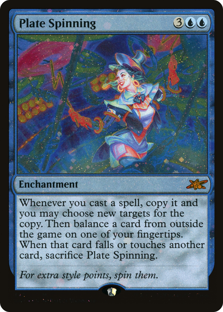 Plate Spinning (UNF-342) (Galaxy Foil)