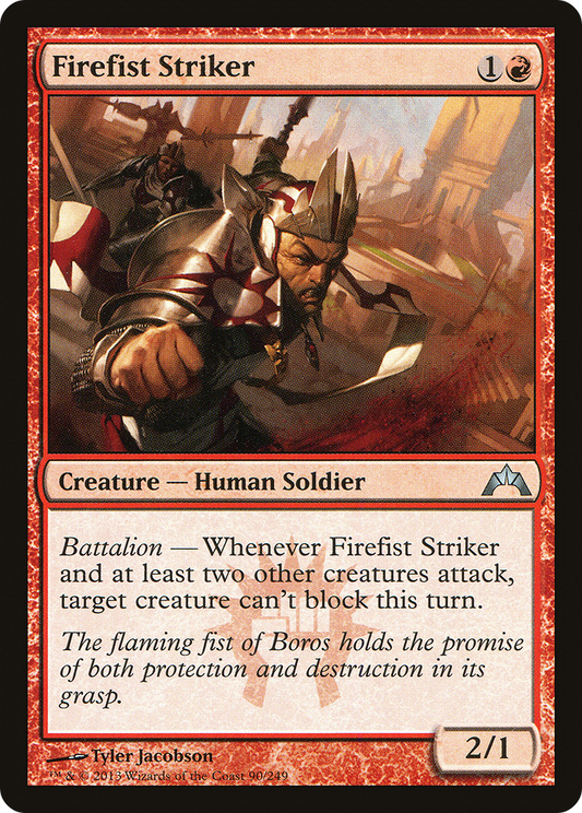Firefist Striker (GTC-090) (Foil)