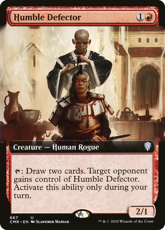 Humble Defector (CMR-667) (Extended Art) (Foil)