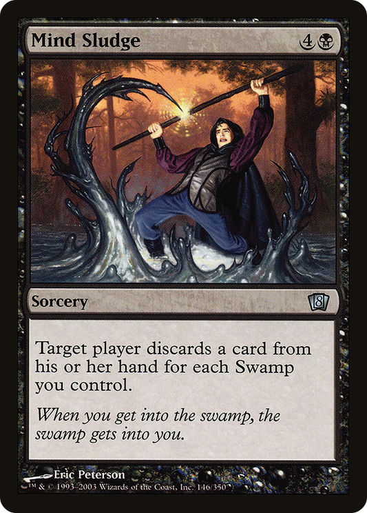 Mind Sludge (8ED-146★) (Foil)