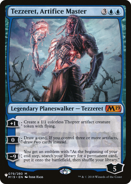 Tezzeret, Artifice Master (LIST-M19-79)