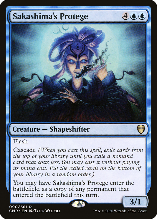 Sakashima's Protege (CMR-090) (Foil)