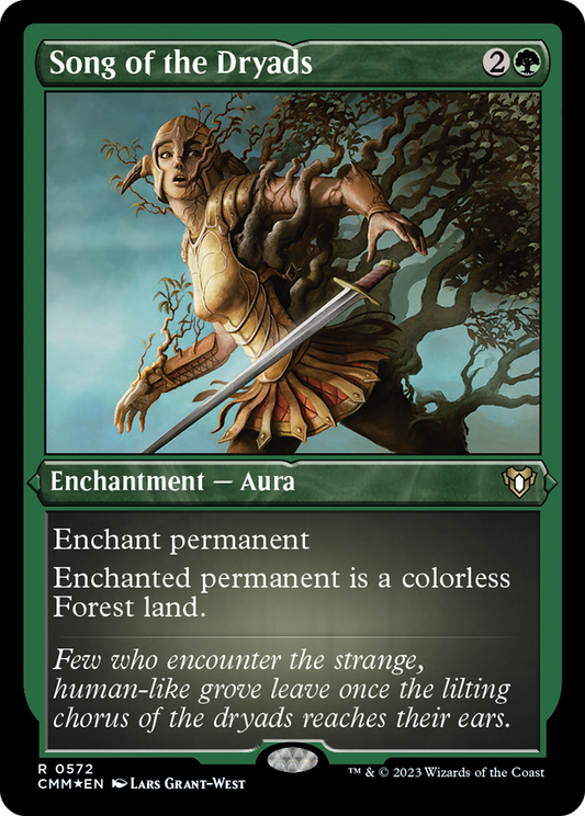 Song of the Dryads (CMM-572) (Etched Foil)