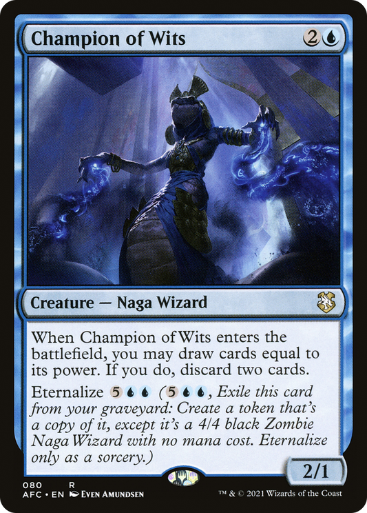 Champion of Wits (AFC-080)