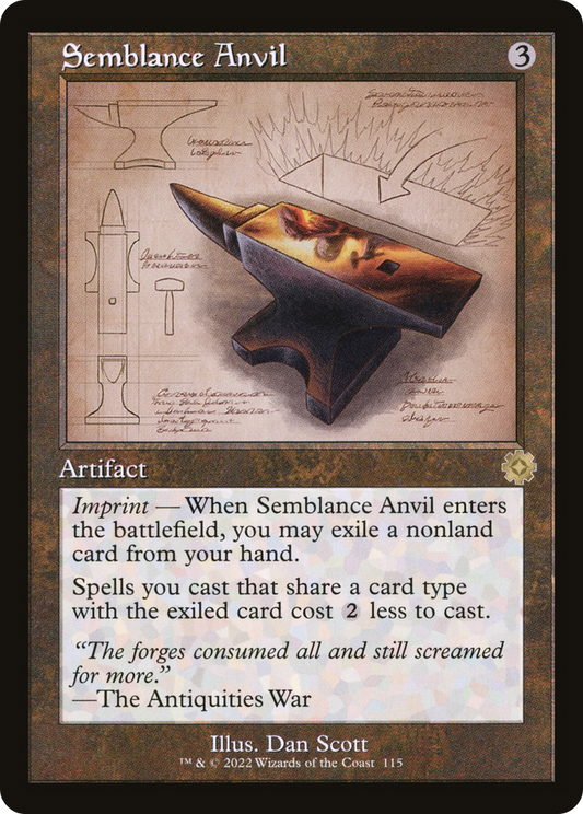 Semblance Anvil (BRR-115) (Foil)