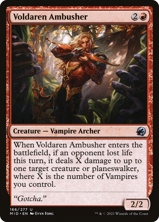 Voldaren Ambusher (MID-166) (Foil)