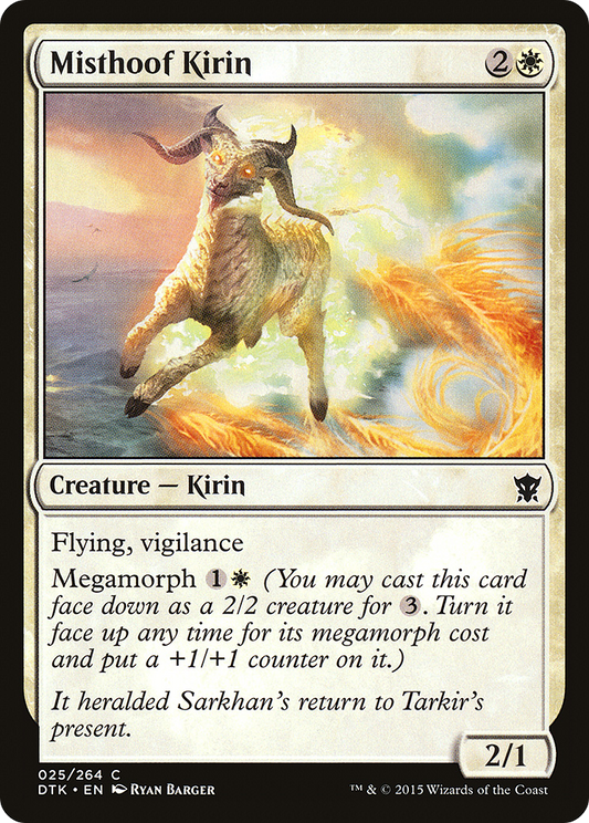 Misthoof Kirin (DTK-025)