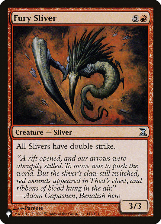 Fury Sliver (LIST-TSP-157)