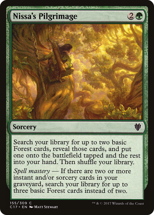 Nissa's Pilgrimage (C17-155)