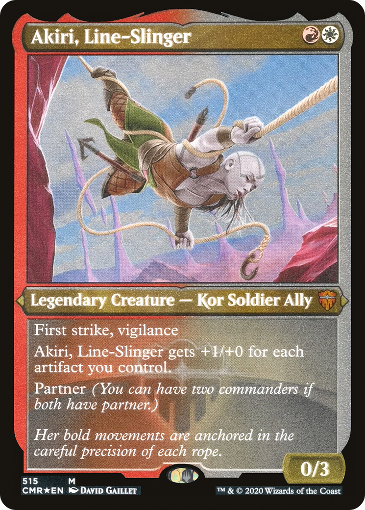 Akiri, Line-Slinger (CMR-515) (Etched Foil)