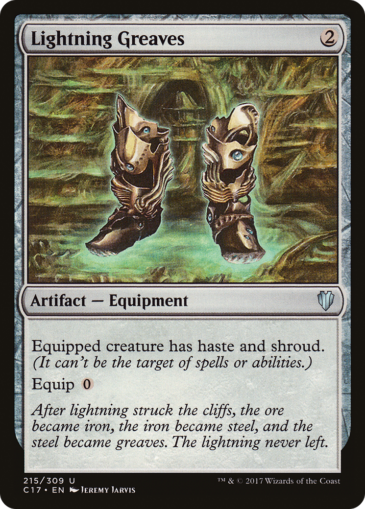 Lightning Greaves (C17-215)