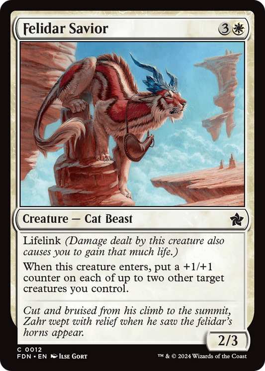 Felidar Savior (FDN-012) (Foil)
