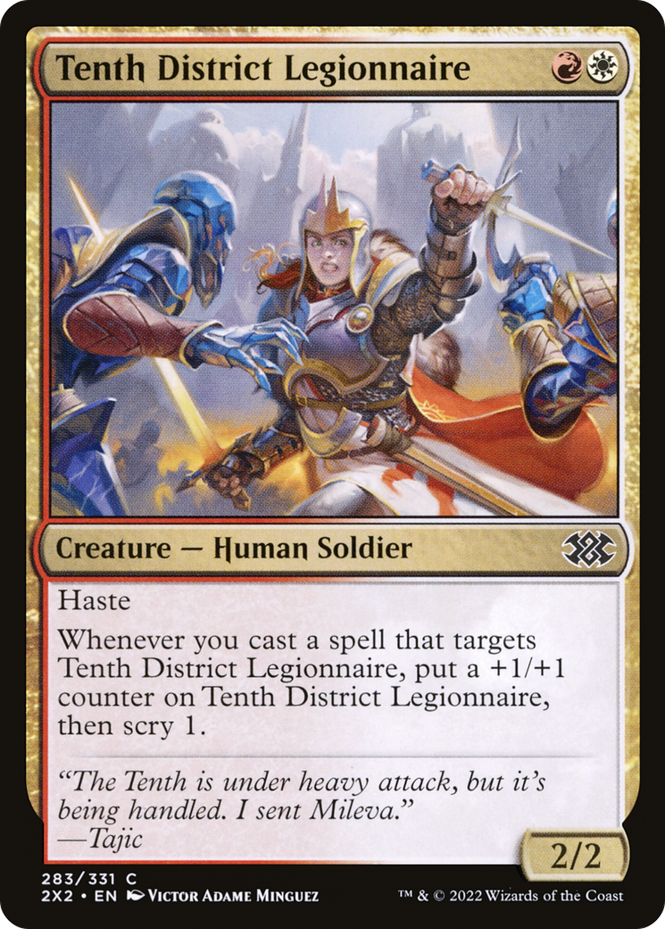 Tenth District Legionnaire (2X2-283) (Foil)