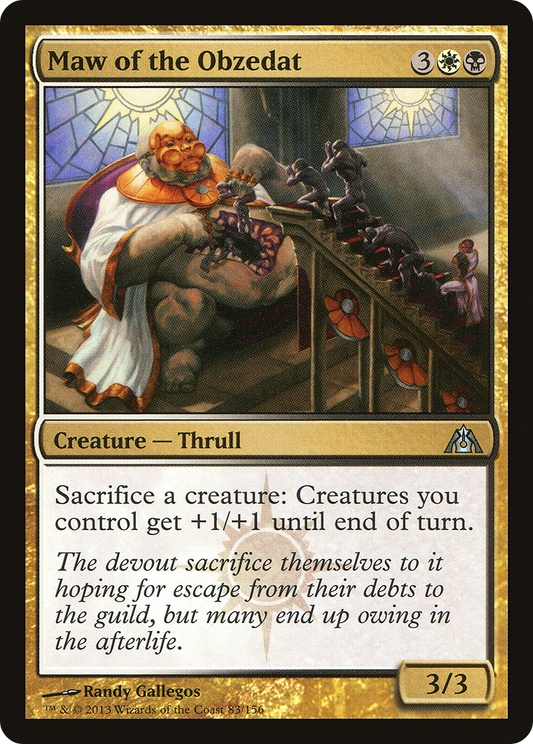 Maw of the Obzedat (DGM-083) (Foil)