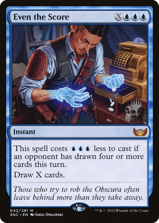 Even the Score (PPSNC-42P) (Foil)