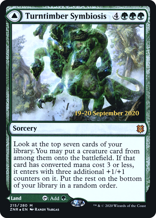Turntimber Symbiosis // Turntimber, Serpentine Wood (PRE-215S) (Foil)