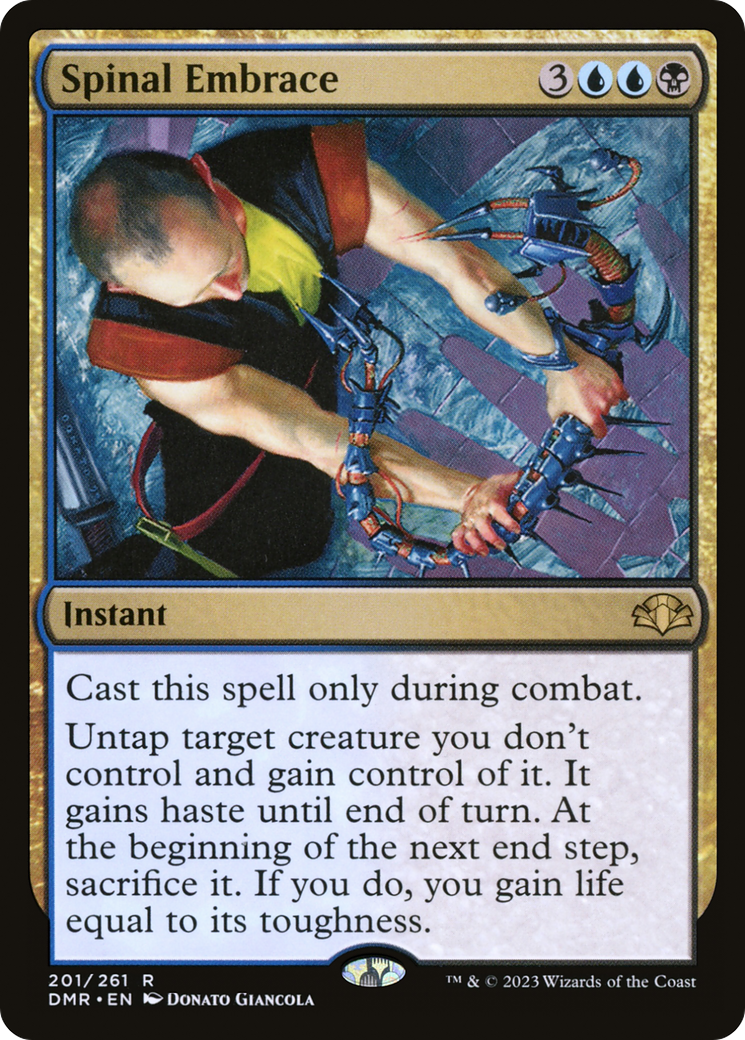Spinal Embrace (DMR-201) (Foil)