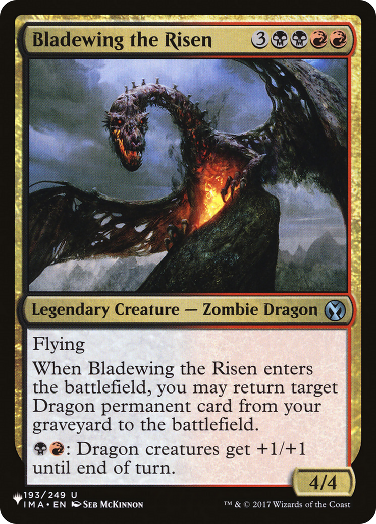 Bladewing the Risen (PLST-IMA-193)
