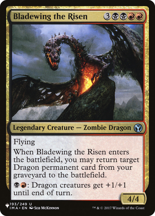 Bladewing the Risen (PLST-IMA-193)