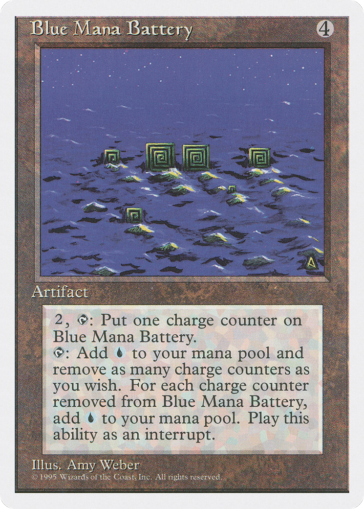 Blue Mana Battery (4ED-300)