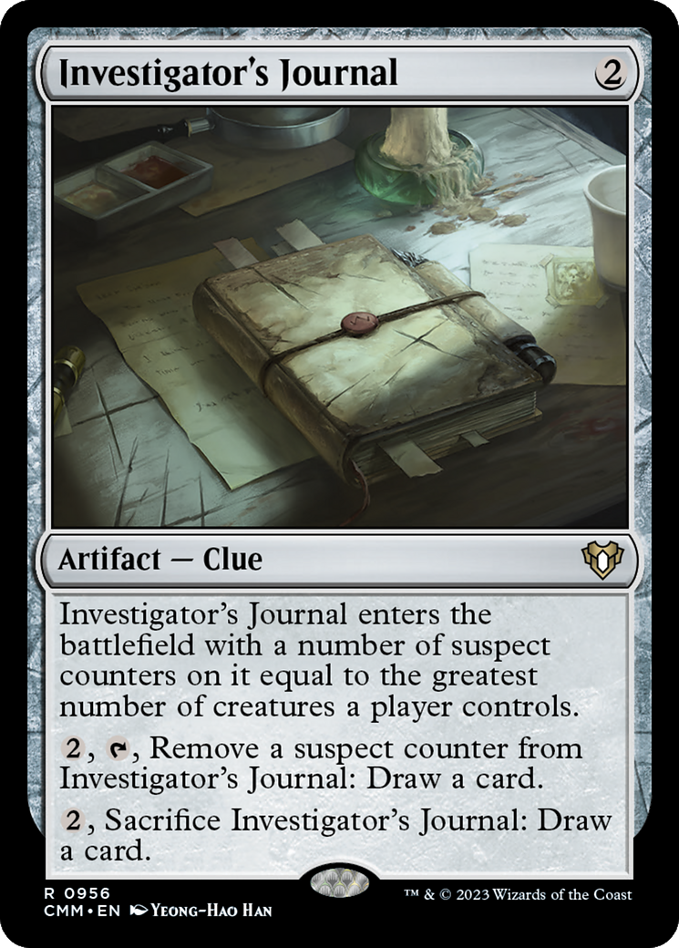 Investigator's Journal (CMM-956)