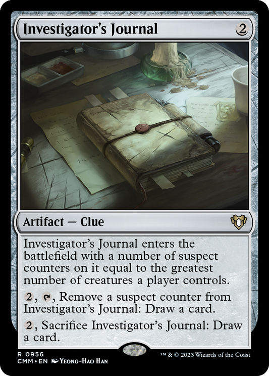 Investigator's Journal (CMM-956)
