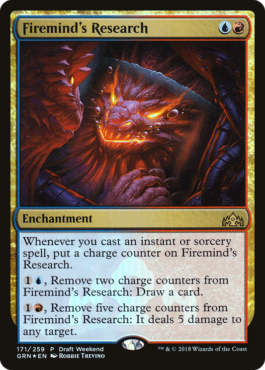 Firemind's Research (LARP-171) (Foil)